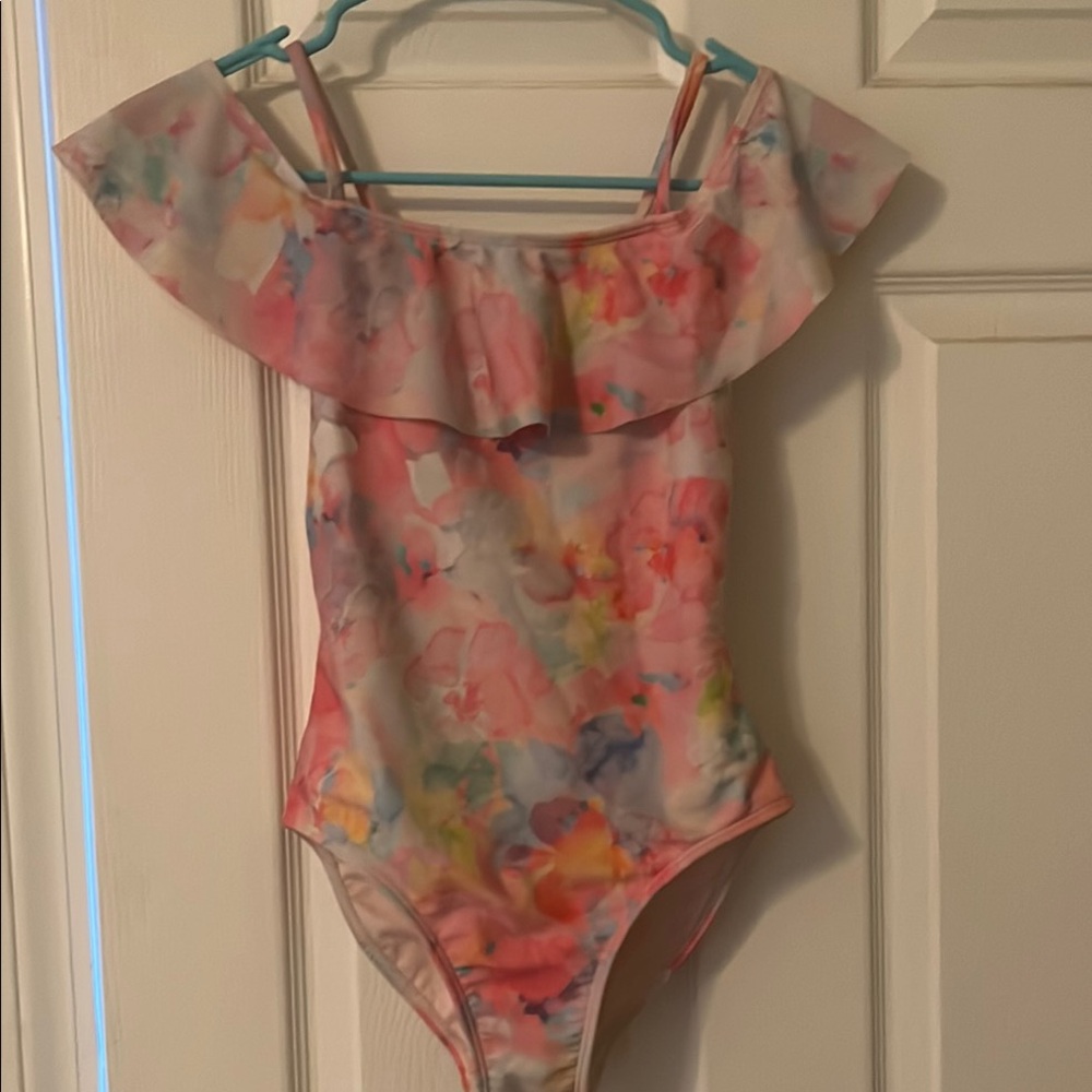Cat & Jack Kids Swim One Piece - Multicolor Floral